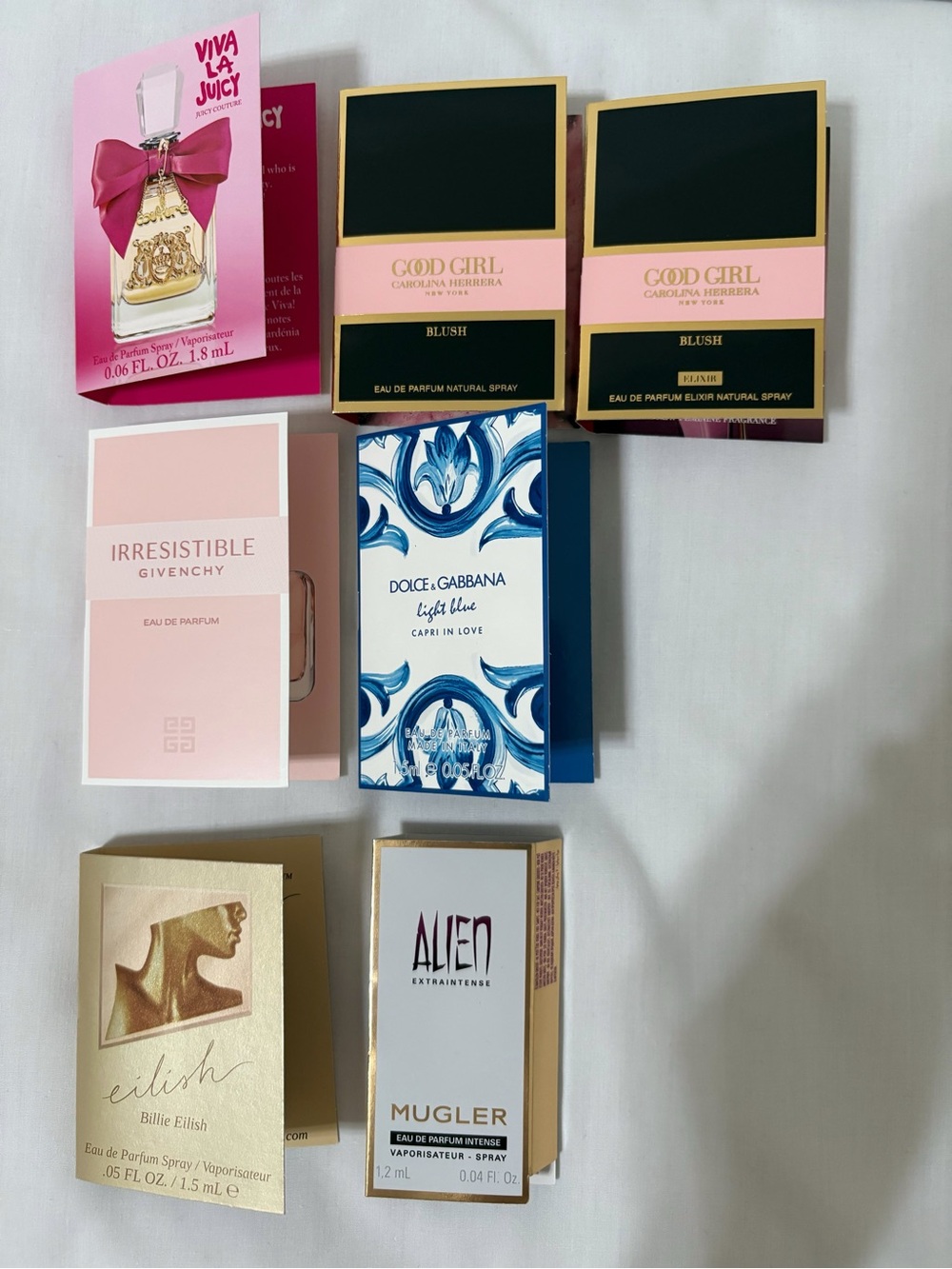 Women’s Perfume Sample Bundle
